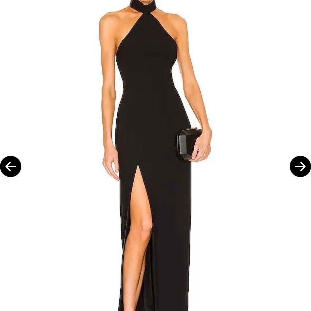 Elegant Black Evening Gown